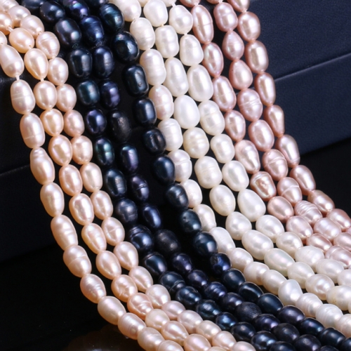 Rice Shape Freshwater Pearl Beads