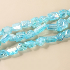 Plating Aqua Blue Crystal(synthetic)