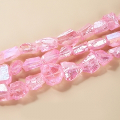 Plating Pink Crystal(synthetic)