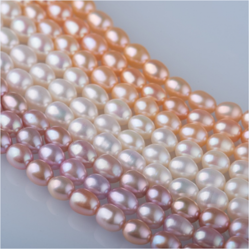 Rice Shape Freshwater Pearl Beads