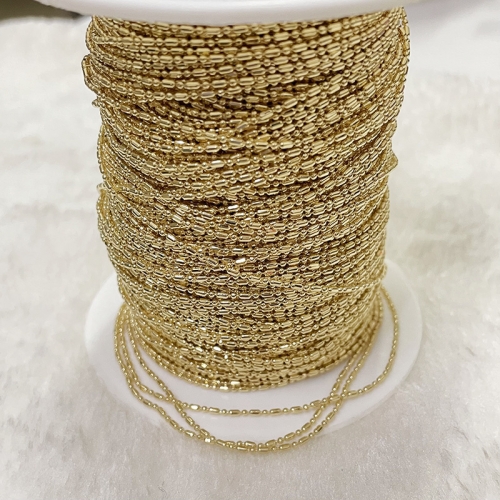 14k Gold Plated Original Bamboo Chain Roll