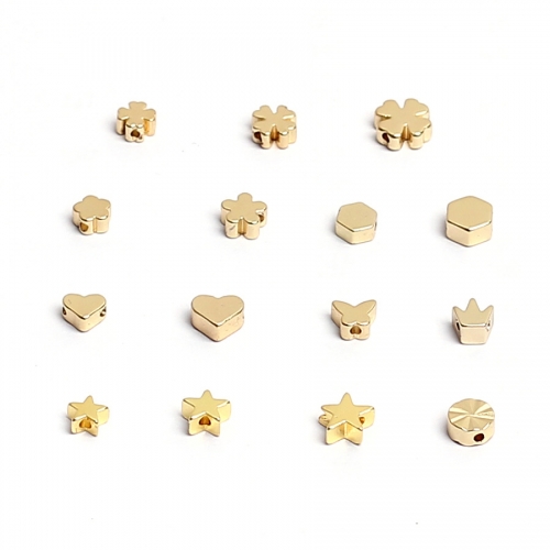 14k Gold Bead Spacers 100 pcs per bag